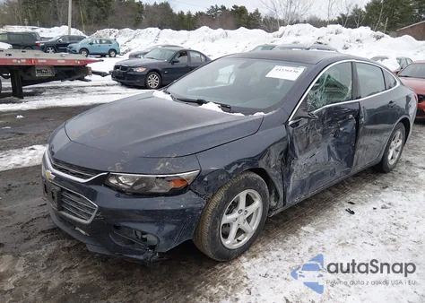 2016 Chevrolet Malibu Ls из США, поврежденный, VIN 1G1ZB5ST5GF302275